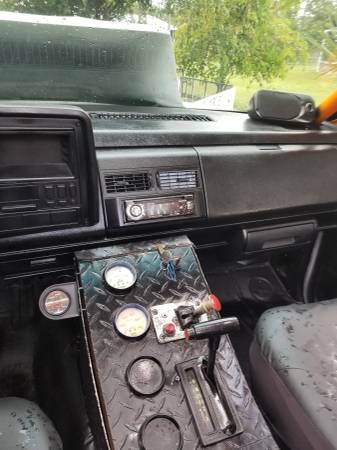 monster truck interior